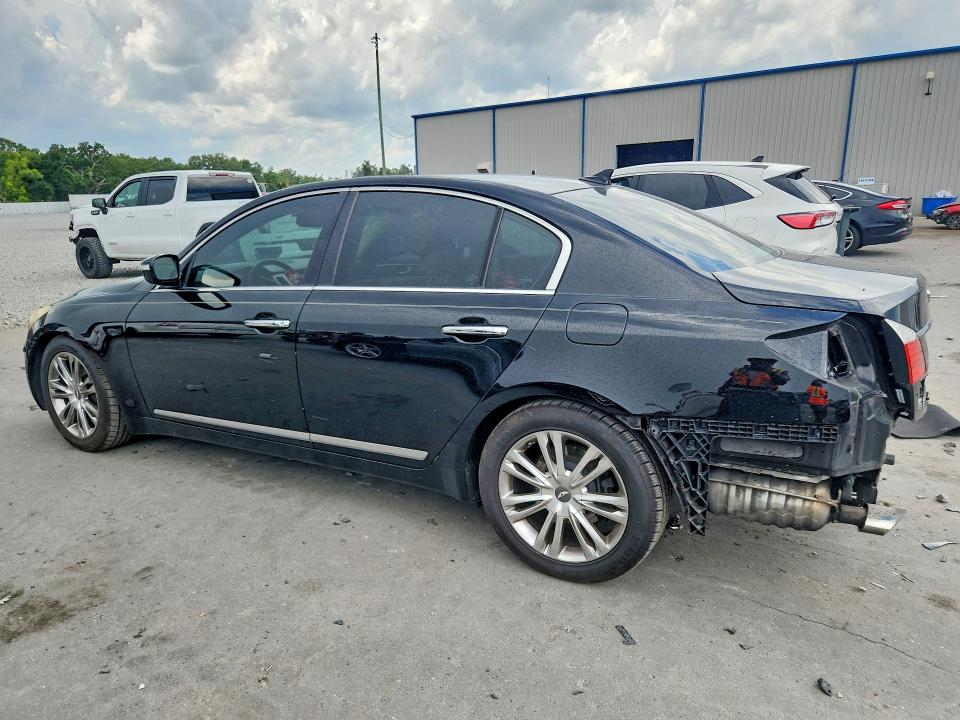 2011 Hyundai Genesis VIN KMHGC4DF2BU124385 COPART salvage auction — REAR END, Fl - Cert Of Title Slvg Rebuildable, sold $350 on 2026-07-06 (photo 2)