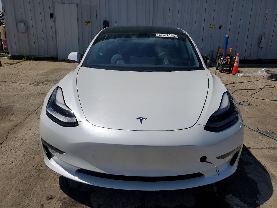 2021 Tesla VIN 5YJ3E1EA2MF031019 COPART salvage auction — SIDE, NJ - CERT OF TITLE-SALVAGE, sold $7,600 on 2026-07-27 (photo 5)