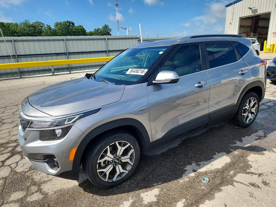 2021 Kia Seltos VIN KNDERCAA3M7168023 — COPART salvage auction photo