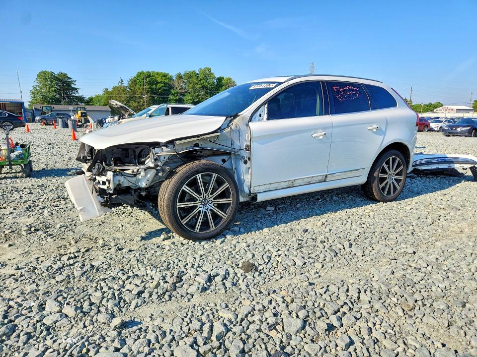 2017 Volvo Xc60 VIN YV449MRU9H2122678 COPART salvage auction — FRONT END, Nc - Salvage Certificate Of Title, sold $4,900 on 2026-08-05 (photo 1)
