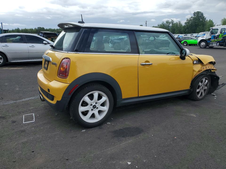 2008 Mini Cooper VIN WMWMF73538TV36299 COPART salvage auction — FRONT END, OR - SALVAGE TITLE CERTIFICATE, sold $725 on 2026-08-19 (photo 3)