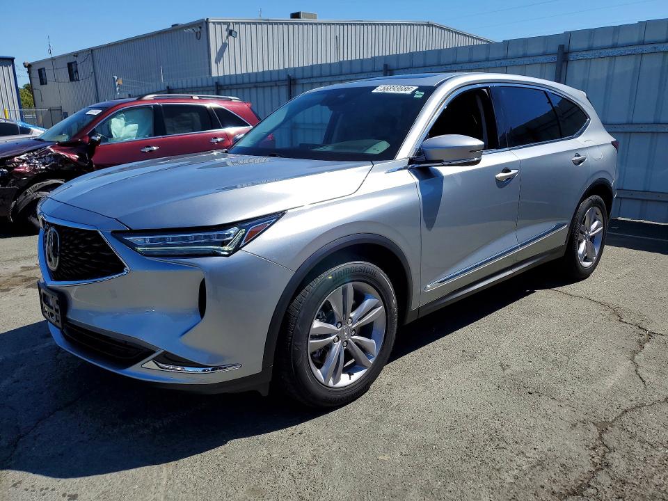 2023 Acura Mdx VIN 5J8YE1H39PL026955 COPART salvage auction — WATER/FLOOD, Ca - Non-Repairable Vehicle Cert, sold $14,600 on 2026-07-24 (photo 1)