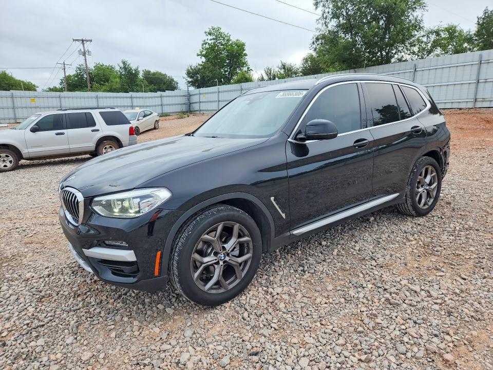 2021 BMW X3 VIN 5UXTY3C00M9E93295 — COPART salvage auction photo