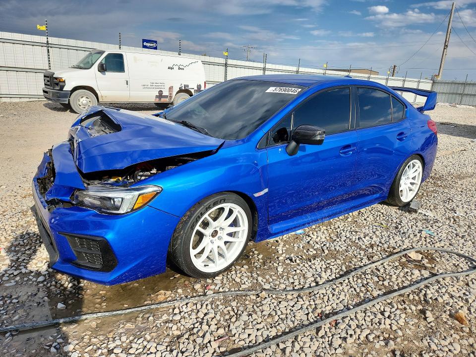 2020 Subaru Wrx VIN JF1VA2E63L9808277 — COPART salvage auction photo