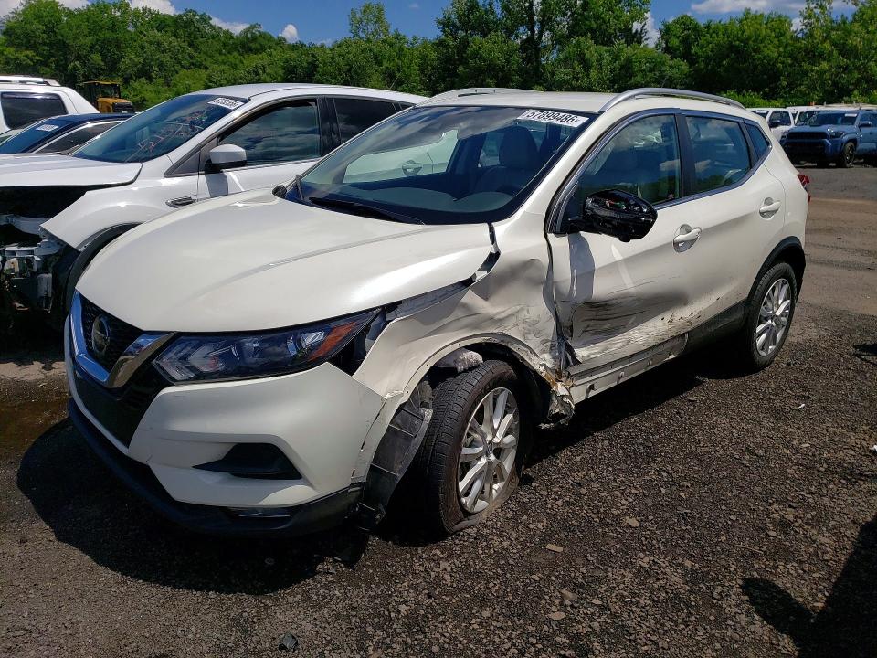 2022 Nissan Rogue VIN JN1BJ1BW8NW489400 COPART salvage auction — SIDE, Ct - Cert Of Title-Salvage, sold $3,950 on 2026-07-07 (photo 1)