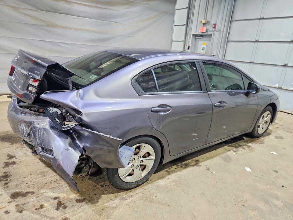 2015 Honda VIN 19XFB2F52FE276280 COPART salvage auction — REAR END, MA - CERT OF TITLE-RECONSTRCTD COLL, sold $3,150 on 2026-07-02 (photo 3)