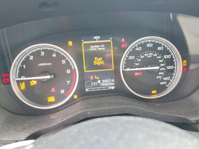 2021 Subaru Forester VIN JF2SKAJC1MH408226 COPART salvage auction — FRONT END, Tn - Salvage Certificate, sold $2,050 on 2026-07-08 (photo 9)