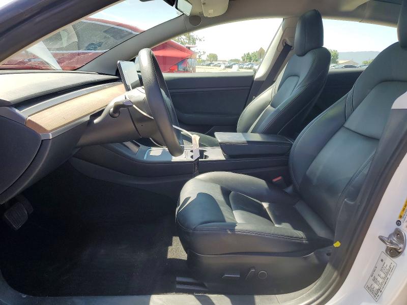 2021 Tesla VIN 5YJ3E1EA4MF870699 COPART salvage auction — FRONT END, Ca - Salvage Certificate, sold $7,000 on 2026-07-14 (photo 7)