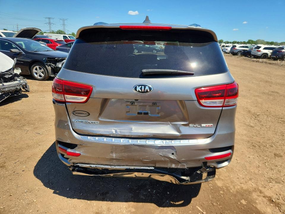 2016 Kia VIN 5XYPKDA14GG130178 COPART salvage auction — REAR END, Wv - Salvage Certificate, sold $2,550 on 2026-07-16 (photo 6)