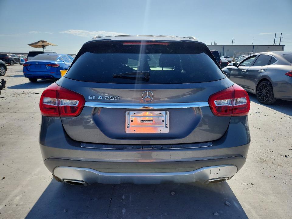 2018 Mercedes-benz Gla-klasse VIN WDCTG4EB2JJ482244 COPART salvage auction — FRONT END, Tx - Salvage Vehicle Title, sold $2,150 on 2026-08-14 (photo 6)