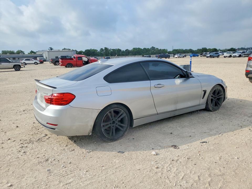 2014 BMW VIN WBA3N3C57EF711056 COPART salvage auction — FRONT END, Tx - Certificate Of Title (P), sold $4,150 on 2026-07-30 (photo 3)