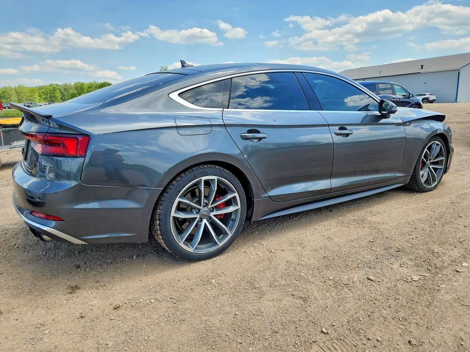 2018 Audi Rs5 VIN WAUC4CF55JA013356 COPART salvage auction — FRONT END, Oh - Cert Of Title-Salvage, sold $6,800 on 2026-07-16 (photo 3)