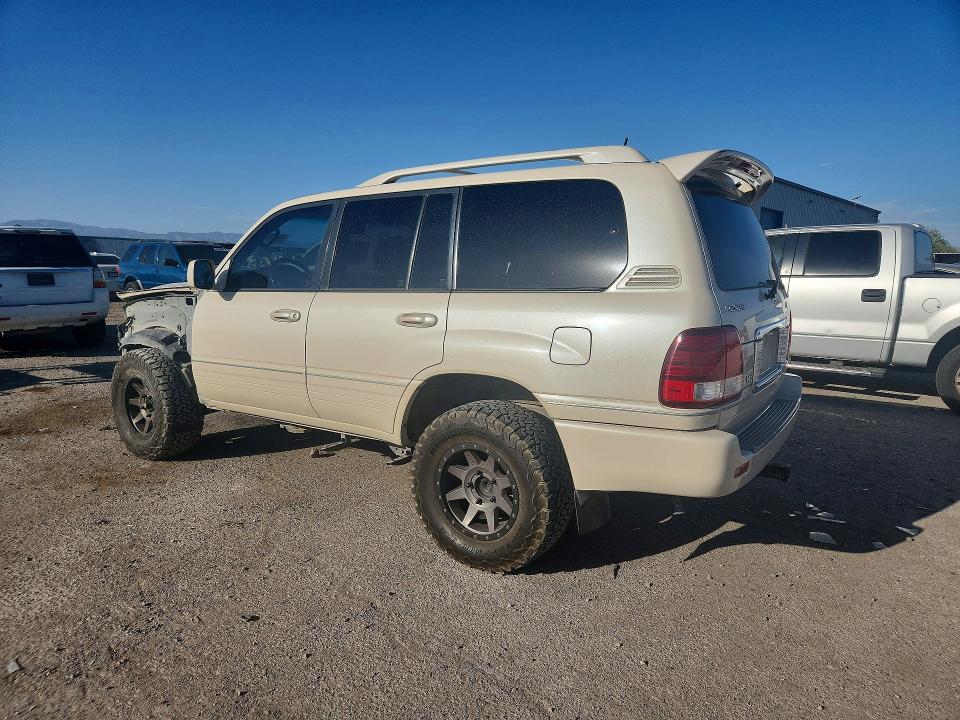 2007 Lexus Lx 470 VIN JTJHT00W774026304 COPART salvage auction — FRONT END, Az - Cert Of Title - Salvage, sold $5,800 on 2026-07-26 (photo 2)