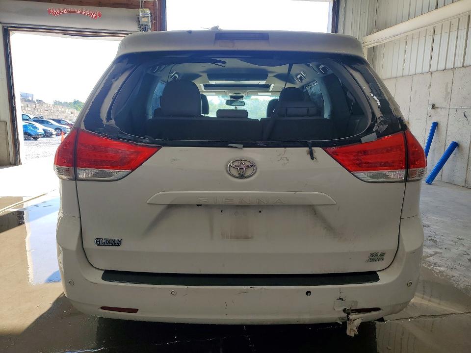 2014 Toyota Sienna VIN 5TDDK3DC8ES079018 COPART salvage auction — REAR END, Wv - Certificate Of Title, sold $2,750 on 2026-07-13 (photo 6)