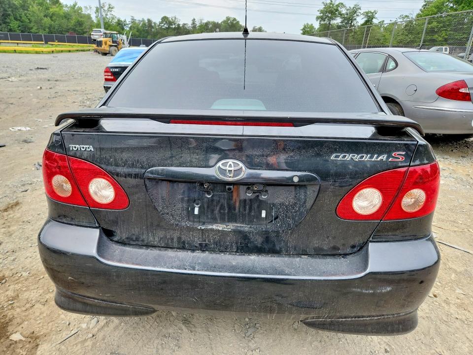 2007 Toyota Corolla VIN 2T1BR30E27C821225 COPART salvage auction — FRONT END, Md - Cert Of Salvage > 75% Damage, sold $2,350 on 2026-07-02 (photo 6)