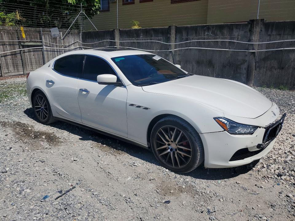 2016 Maserati VIN ZAM57XSA9G1175413 COPART salvage auction — FRONT END, FL - CERT OF TITLE SLVG REBUILDABLE, sold $2,900 on 2026-07-10 (photo 4)