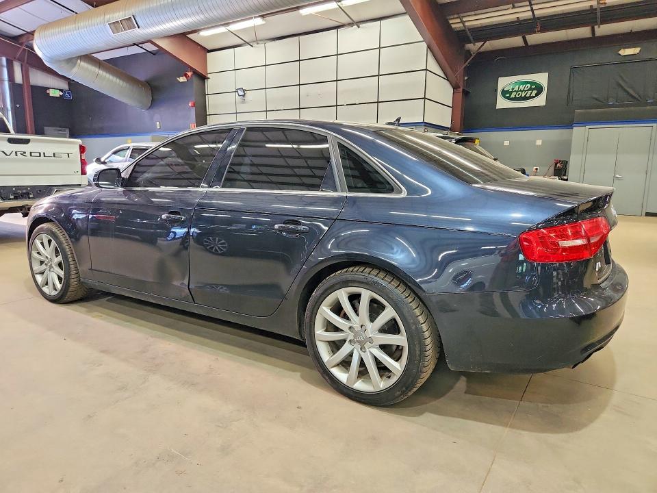 2013 Audi A4 VIN WAUFFAFLXDN039510 COPART salvage auction — FRONT END, Vt - Certificate Of Title, sold $1,900 on 2026-07-21 (photo 2)