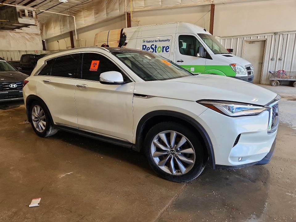2019 Infiniti Qx50 VIN 3PCAJ5M3XKF137177 COPART salvage auction — FRONT END, WV - CERTIFICATE OF TITLE, sold $4,800 on 2026-07-16 (photo 4)