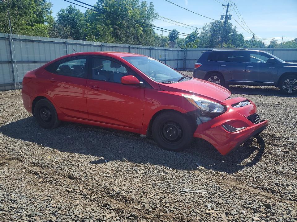 2016 Hyundai VIN KMHCT4AEXGU110106 COPART salvage auction — FRONT END, Nj - Cert Of Title-Salvage, sold $750 on 2026-07-24 (photo 4)
