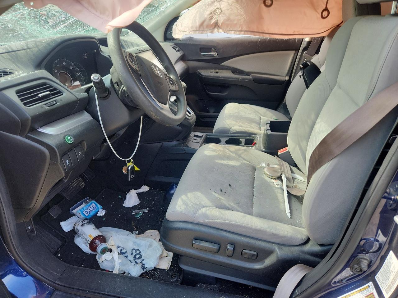 2015 Honda CR-V VIN 5J6RM4H54FL092573 COPART salvage auction — Front End, KS - CERT OF TITLE-SALVAGE, sold $2,700 on 2026-07-07 (photo 7)