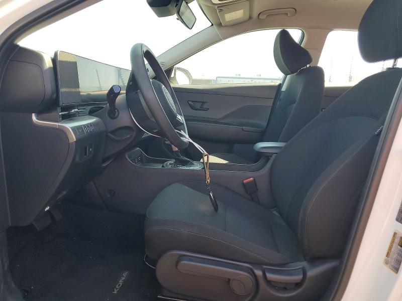2025 Hyundai Kona VIN KM8HA3ABXSU268367 COPART salvage auction — REAR END, Ca - Salvage Certificate, sold $6,400 on 2026-07-15 (photo 7)