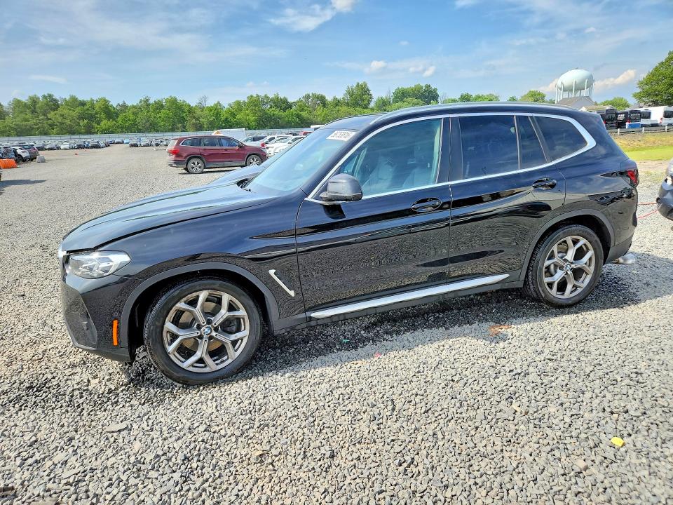 2024 BMW X3 VIN 5UX53DP00R9U69414 COPART salvage auction — SIDE, Nj - Cert Of Title-Salvage, sold $375 on 2026-07-31 (photo 1)