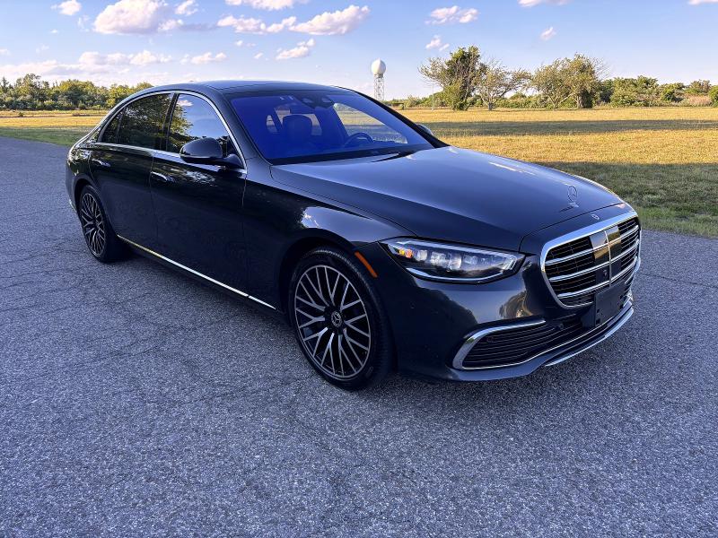 2022 Mercedes-benz S-klasse VIN W1K6G6DB9NA122545 COPART salvage auction — NORMAL WEAR, Ny - Certificate Of Title (P), sold $42,000 on 2026-07-27 (photo 1)