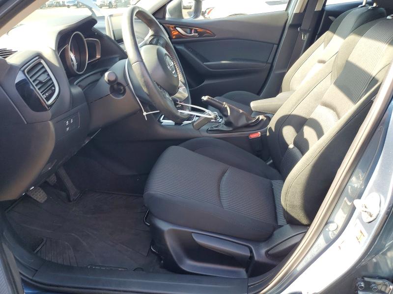 2016 Mazda 3 VIN JM1BM1M7XG1309103 COPART salvage auction — FRONT END, Or - Salvage Title Certificate, sold $125 on 2026-07-27 (photo 7)