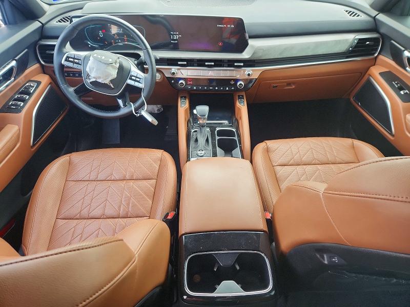 2025 Kia Telluride VIN 5XYP3DGC2SG653066 COPART salvage auction — FRONT END, Tx - Certificate Of Title, sold $12,900 on 2026-07-02 (photo 8)