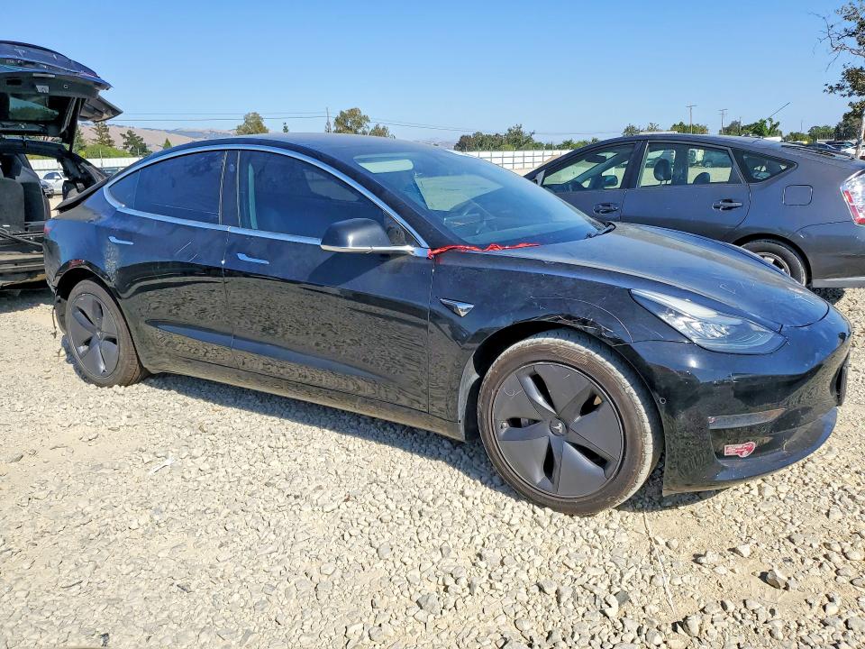 2018 Tesla Model 3 VIN 5YJ3E1EA8JF156408 COPART salvage auction — REAR END, Ca - Salvage Certificate, sold $4,950 on 2026-07-21 (photo 4)