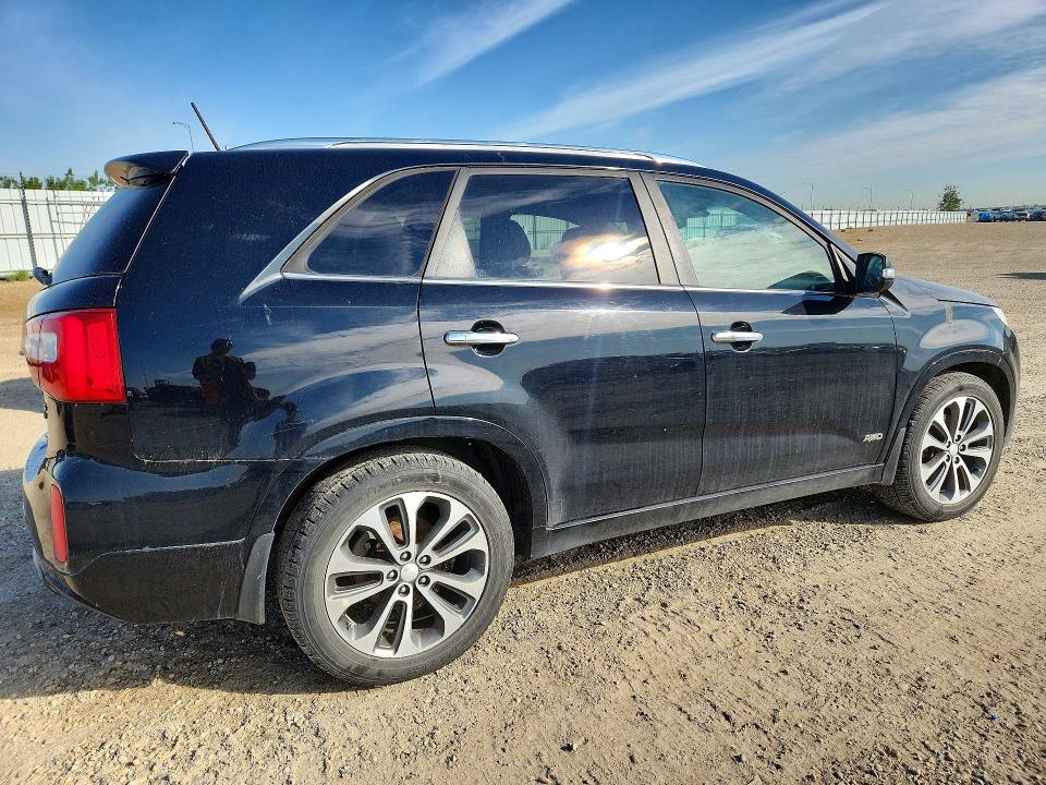 2014 Kia Sorento VIN 5XYKWDA70EG492007 COPART salvage auction — REAR END, AB - BOS - SALVAGE, sold $975 on 2026-07-02 (photo 3)