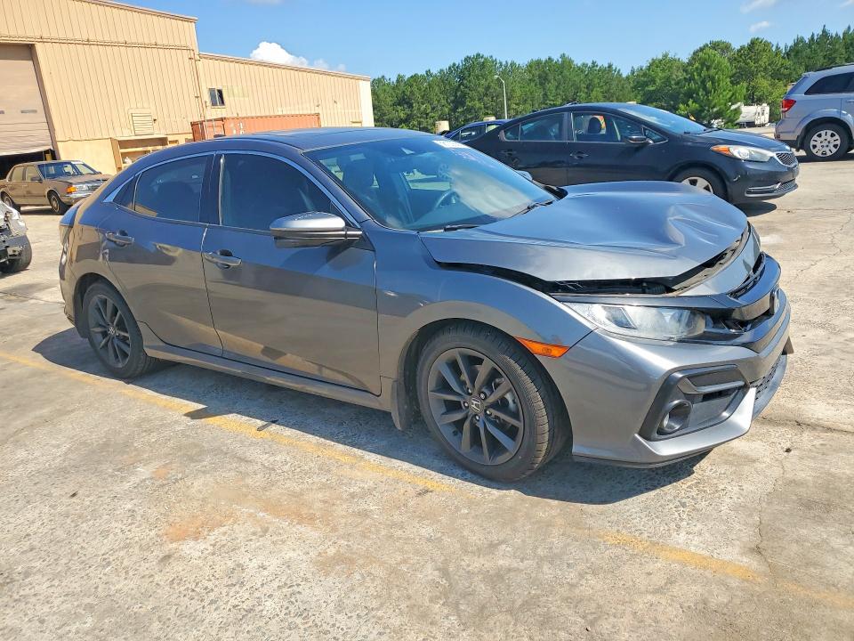 2020 Honda Civic VIN SHHFK7H61LU203005 COPART salvage auction — FRONT END, Sc - Cert Of Title-Salvage, sold $4,250 on 2026-07-24 (photo 4)