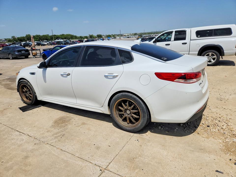 2018 Kia Optima VIN 5XXGT4L35JG197976 COPART salvage auction — WATER/FLOOD, Tx - Salvage Title-Flood Damage, sold $550 on 2026-07-20 (photo 2)