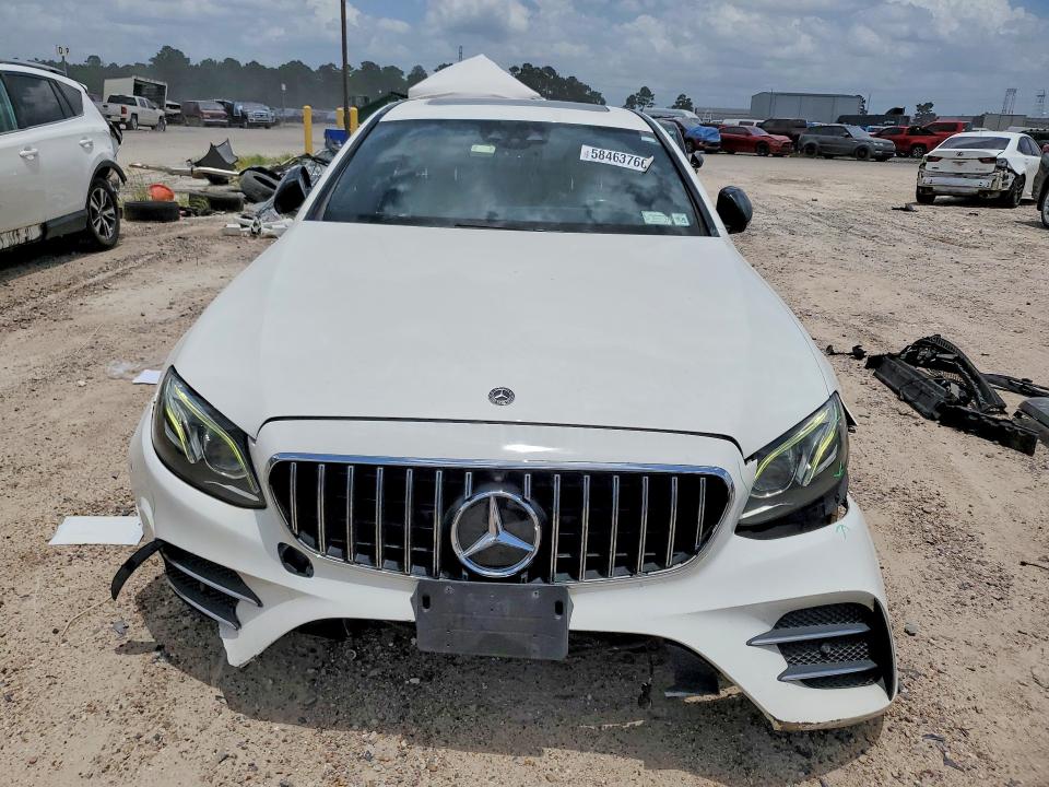 2018 Mercedes-benz E-klasse amg VIN WDDZF6EB6JA384807 COPART salvage auction — FRONT END, Salvage Title, sold $1,100 on 2026-07-24 (photo 5)