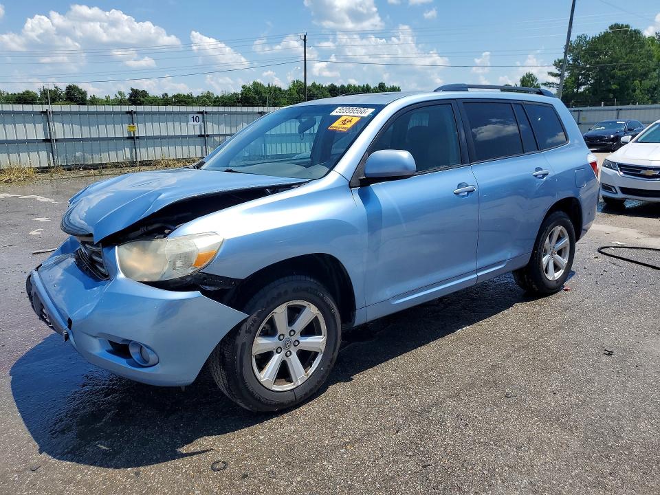 2010 Toyota Highlander VIN 5TDKK3EH2AS011826 COPART salvage auction — FRONT END, AL - CERT OF TITLE-SALVAGE TITLE, sold $1,050 on 2026-07-30 (photo 1)