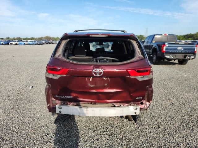 2018 Toyota Highlander VIN 5TDBZRFH2JS881220 COPART salvage auction — REAR END, Fl - Cert Of Title Slvg Rebuildable, sold $6,800 on 2026-07-10 (photo 6)