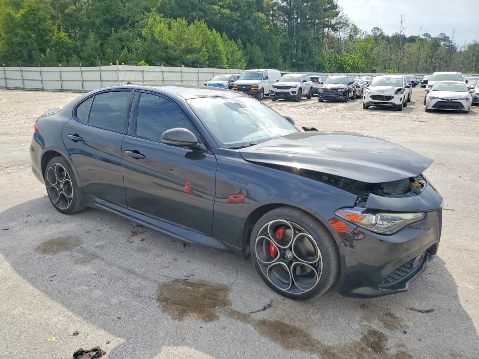 2021 Alfa romeo Giulia VIN ZARFANBN8M7644894 COPART salvage auction — FRONT END, Sc - Cert Of Title-Salvage, sold $9,500 on 2026-07-20 (photo 4)