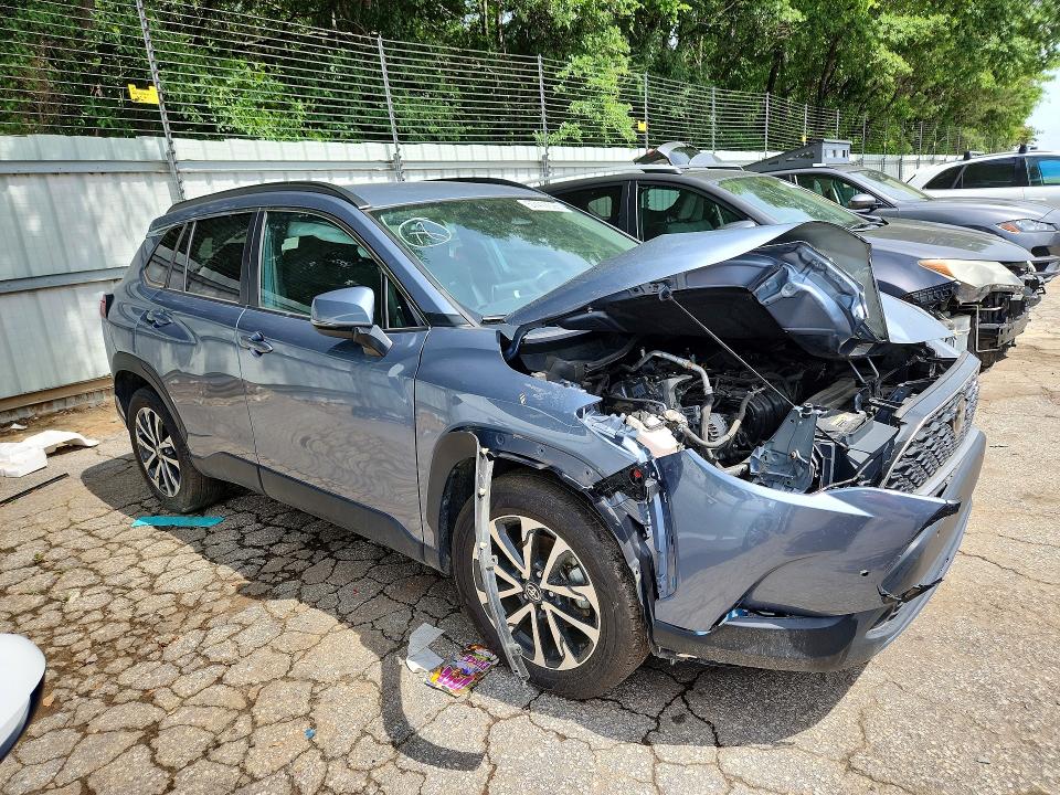 2024 Toyota Corolla cross VIN 7MUEAAAG3RV076493 COPART salvage auction — FRONT END, GA - CERT OF TITLE-SALVAGE, sold $11,500 on 2026-07-24 (photo 4)