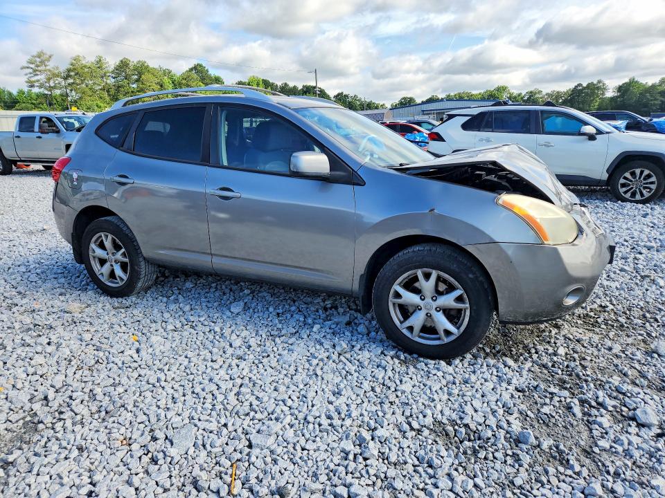 2008 Nissan Rogue VIN JN8AS58T68W006909 COPART salvage auction — FRONT END, Ga - Cert Of Title-Salvage, sold $800 on 2026-07-28 (photo 4)