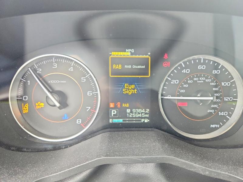 2019 Subaru VIN JF2GTANC5K8390226 COPART salvage auction — REAR END, WA - BILL OF SALE, sold $1,100 on 2026-07-24 (photo 9)