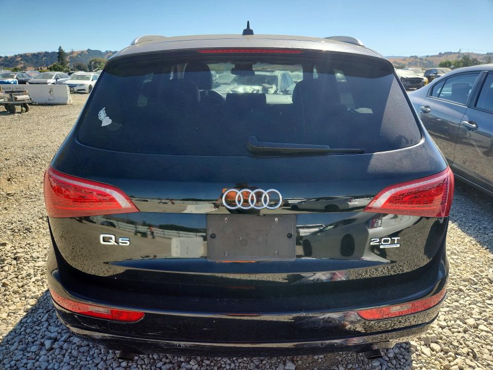 2011 Audi Q5 VIN WA1LFAFP7BA064775 COPART salvage auction — FRONT END, CA - SALVAGE CERTIFICATE, sold $525 on 2026-07-14 (photo 6)
