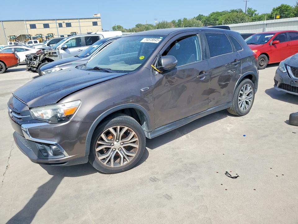2018 Mitsubishi Outlander VIN JA4AP3AU0JU017047 COPART salvage auction — REAR END, Salvage Title, sold $1,950 on 2026-07-13 (photo 1)