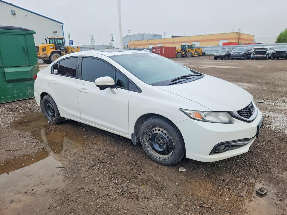 2015 Honda Civic VIN 2HGFB2E53FH042110 COPART salvage auction — MINOR DENT/SCRATCHES, On - Permit No Brand - Unfit, sold $1,750 on 2026-07-03 (photo 4)