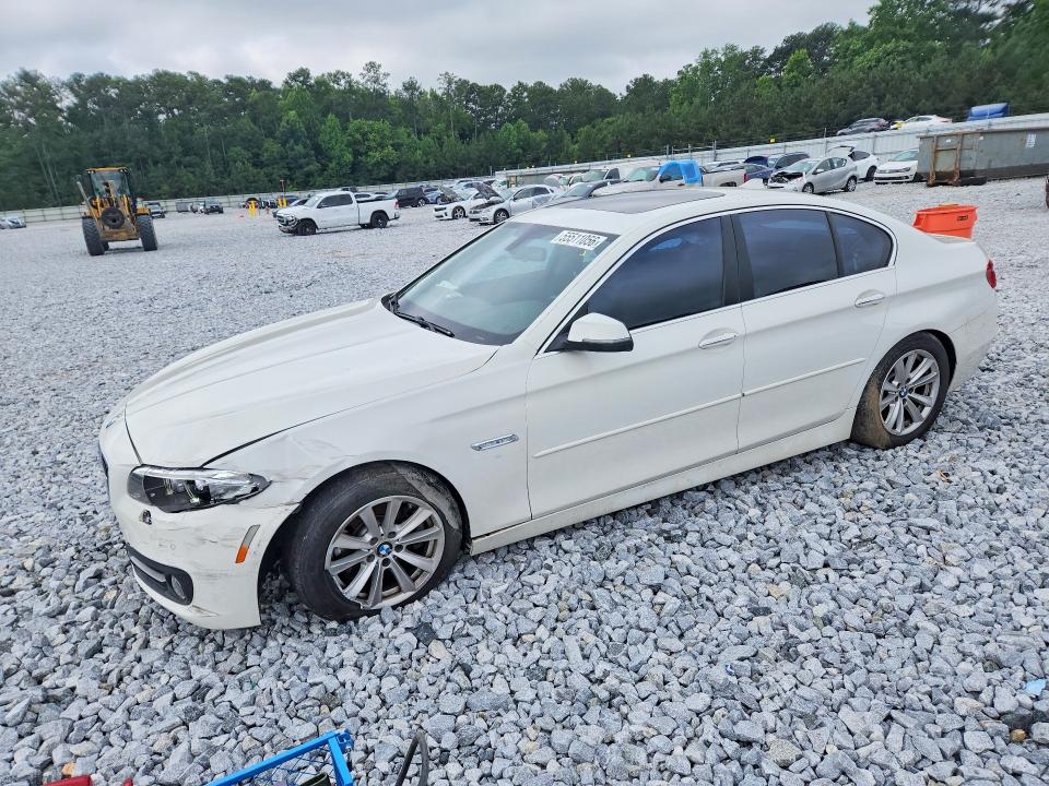 2016 BMW 5er VIN WBA5A7C52GG144974 COPART salvage auction — FRONT END, Ga - Cert Of Title-Salvage, sold $825 on 2026-07-23 (photo 1)