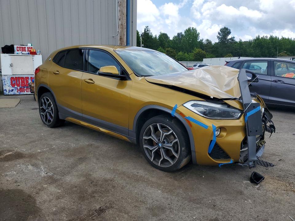 2018 BMW X2 VIN WBXYJ5C35JEF73683 COPART salvage auction — FRONT END, Tn - Salvage Certificate, sold $1,650 on 2026-07-16 (photo 4)