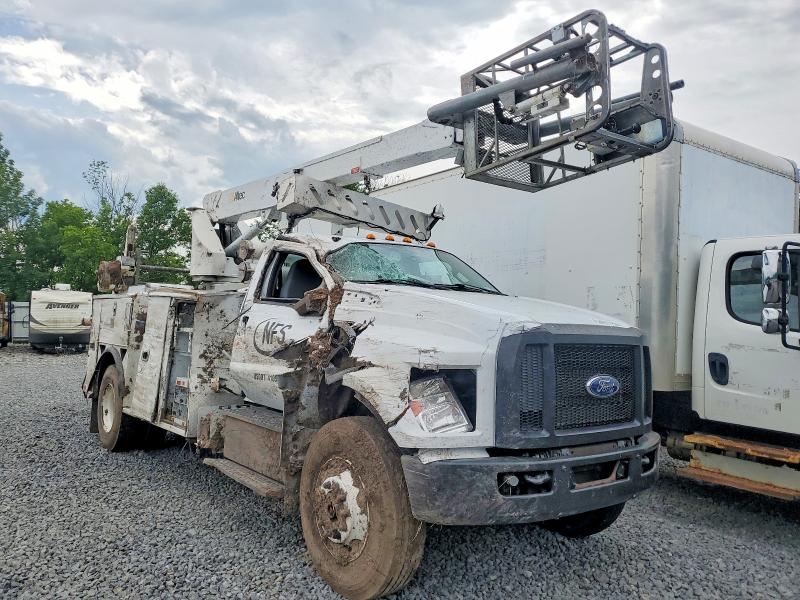 2019 Ford F650-f750 VIN 1FDWF7DX8KDF07261 COPART salvage auction — ROLLOVER, Ny - Mv-907A Salvage Certificate, sold $4,550 on 2026-07-23 (photo 1)