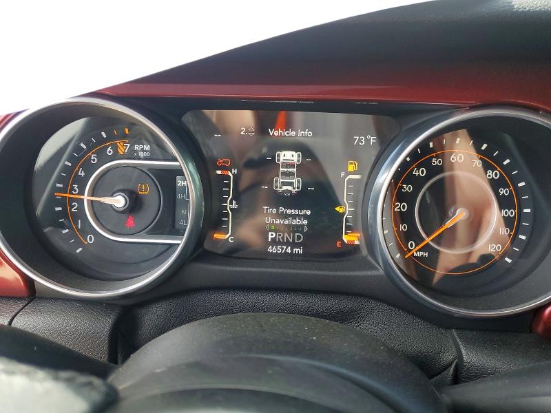 2018 Jeep Wrangler unlimited VIN 1C4HJXDG6JW110064 COPART salvage auction — MINOR DENT/SCRATCHES, MI - CERT OF TITLE-REBUILT SALVAGE, sold $11,700 on 2026-07-02 (photo 9)