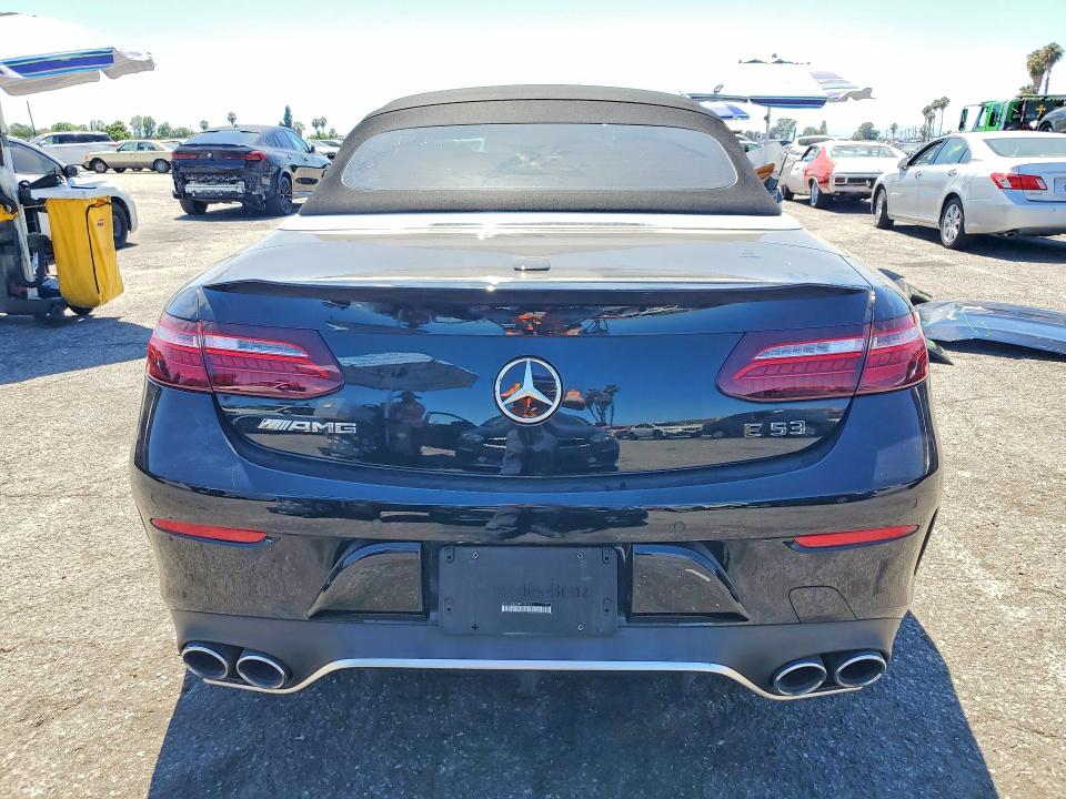 2023 Mercedes-benz E-klasse amg VIN W1K1K6BB3PF189241 COPART salvage auction — FRONT END, CA - SALVAGE CERTIFICATE, sold $21,700 on 2026-07-28 (photo 6)