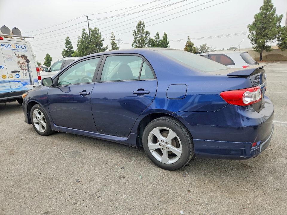 2013 Toyota Corolla VIN 5YFBU4EE1DP186958 COPART salvage auction — SIDE, Ca - Salvage Certificate, sold $1,750 on 2026-07-20 (photo 2)