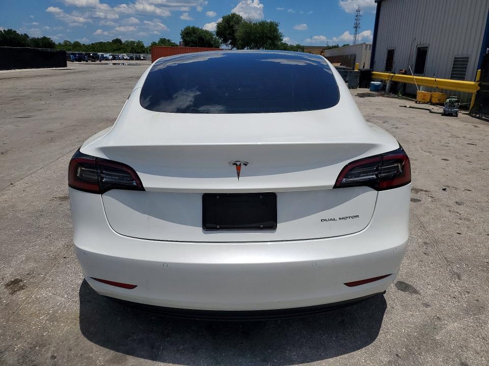 2021 Tesla VIN 5YJ3E1EB3MF034276 COPART salvage auction — FRONT END, Fl - Cert Of Title Slvg Rebuildable, sold $300 on 2026-07-30 (photo 6)